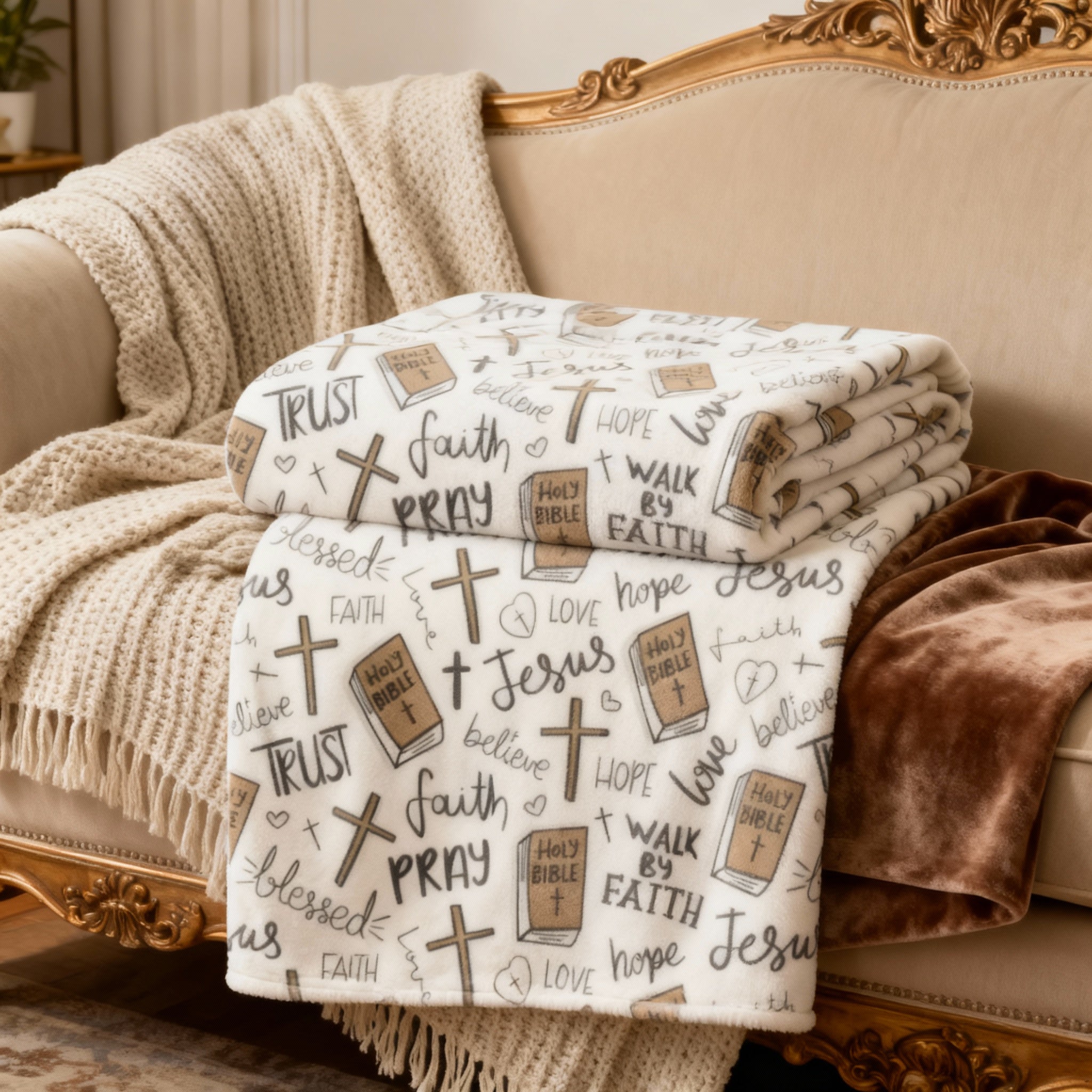 The Scripture Embrace Blanket