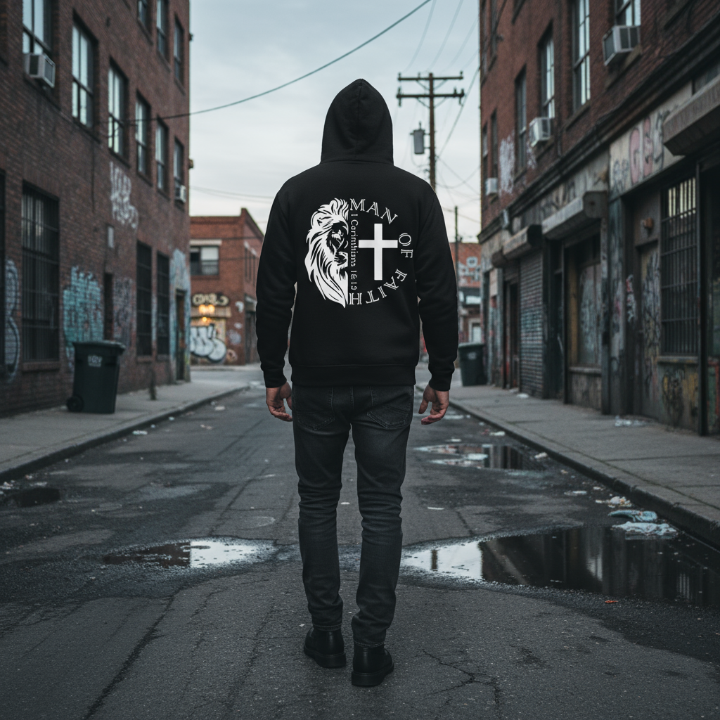 Sudadera con capucha Lionheart Courage