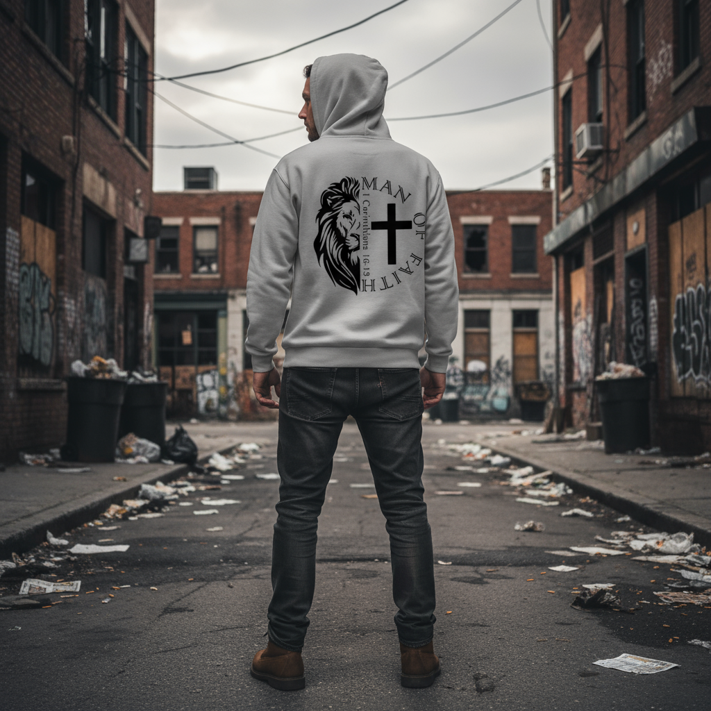 Sudadera con capucha Lionheart Courage