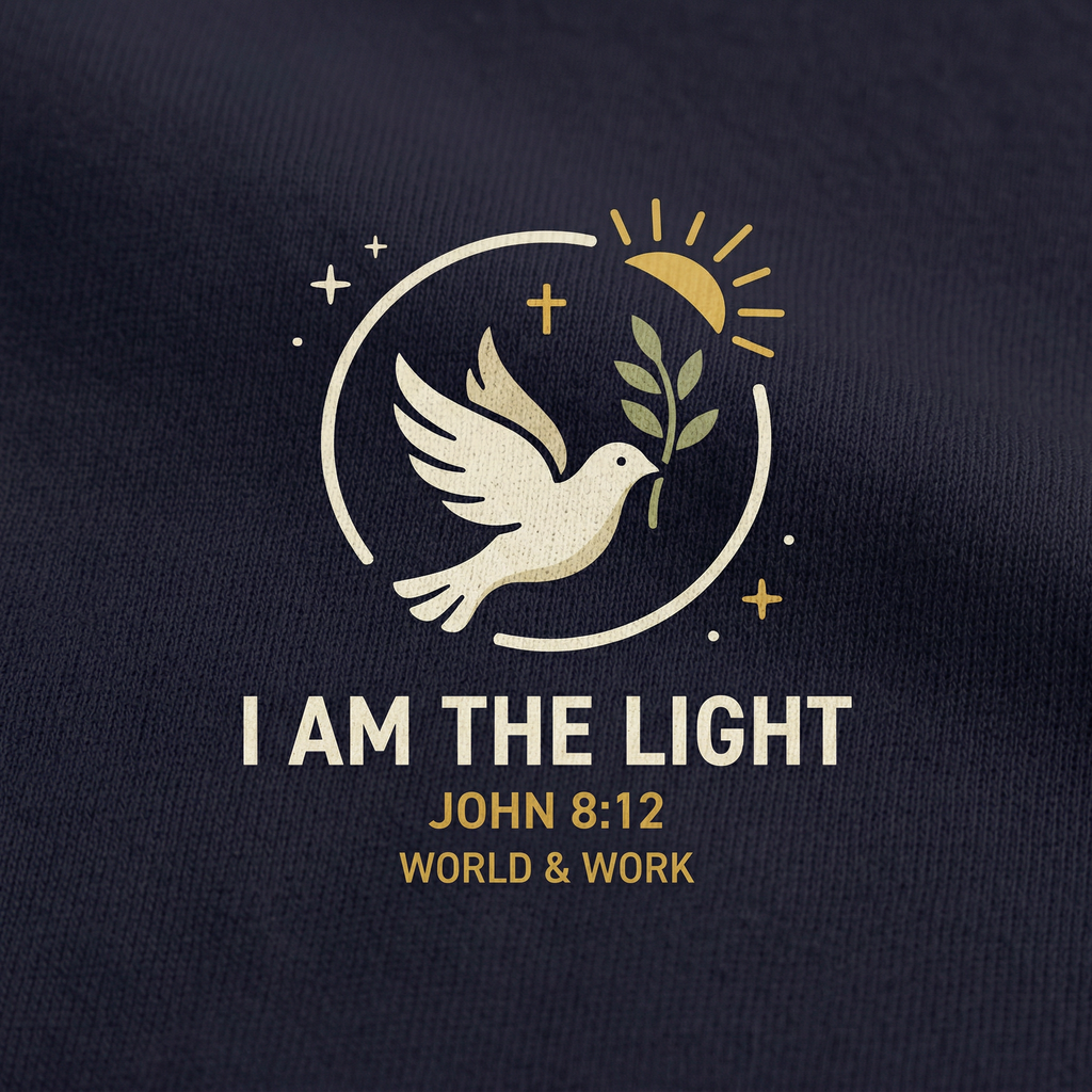 John 8:12 Light Mommy Tee